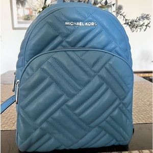 Michael kors abbey quilted back pack